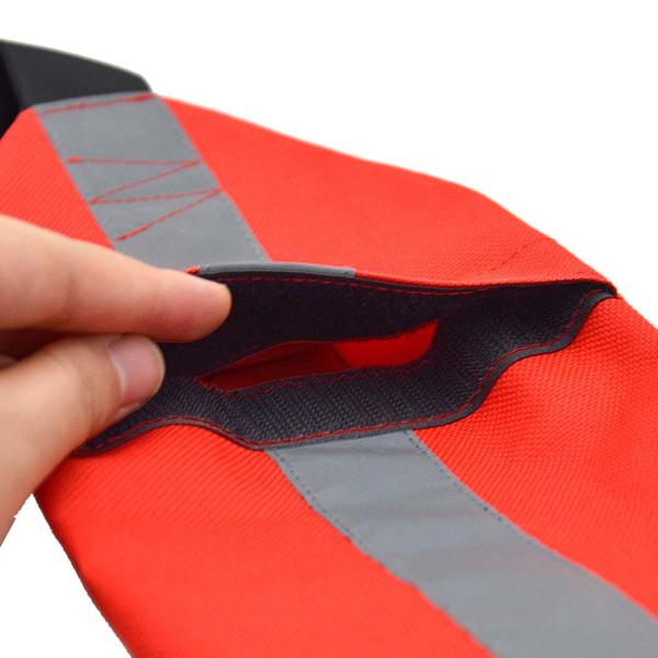 カヤック用旅行旗、カヌー曳航警告旗、視認性の高い反射ストリップ、漁船カヌー用品用