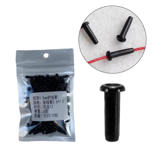 バドミントンラケットグロメットアイレットグロメットチューブ保護ワイヤーガードナイロン耐久性ストリングマシンツールメンテナンス用