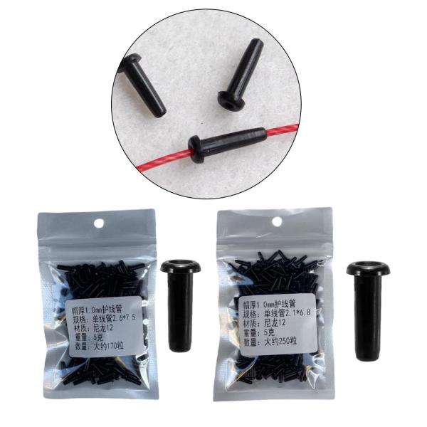 バドミントンラケットグロメットアイレットグロメットチューブ保護ワイヤーガードナイロン耐久性ストリングマシンツールメンテナンス用