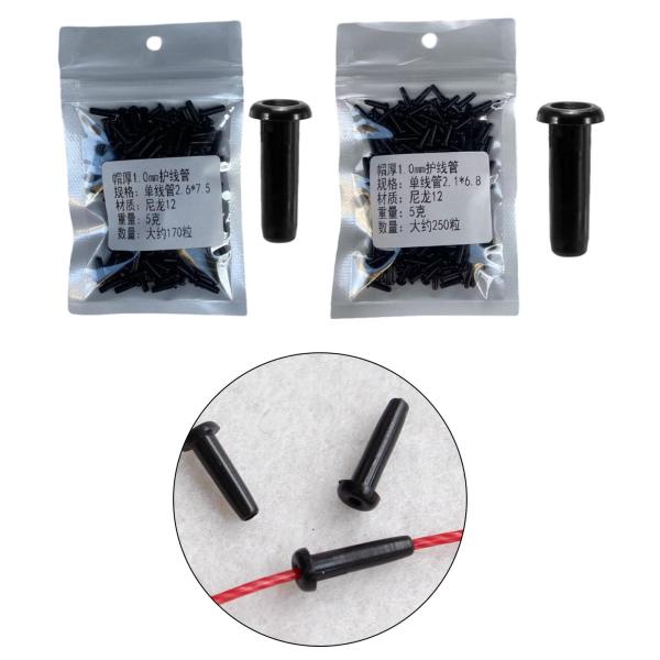 バドミントンラケットグロメットアイレットグロメットチューブ保護ワイヤーガードナイロン耐久性ストリングマシンツールメンテナンス用