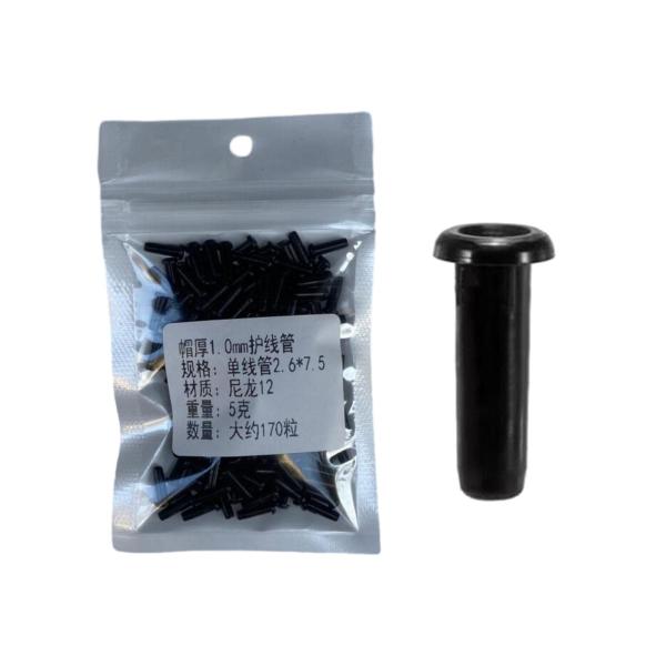 バドミントンラケットグロメットアイレットグロメットチューブ保護ワイヤーガードナイロン耐久性ストリングマシンツールメンテナンス用