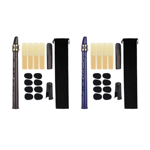 ミニポケットサックス木管楽器演奏しやすい軽量マウスピース付きポータブルサックス楽器プレーヤー用