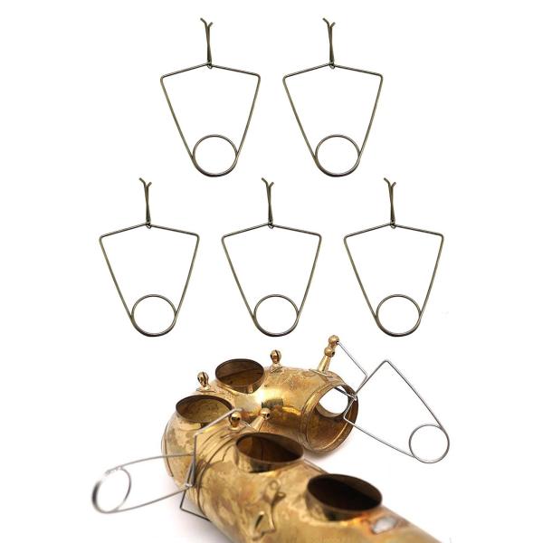 5x フルートパッドクリップ修復ツール耐久性のある労力を節約高効率コンパクト多機能プロフェッショナルフルートファゴットサックス用