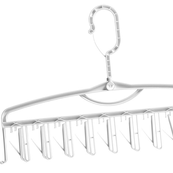 靴下ハンガー 靴下乾燥ラック 滑り止め 省スペース 靴下オーガナイザー ストッキングハンガー 手袋 下着用 家庭用 家庭用