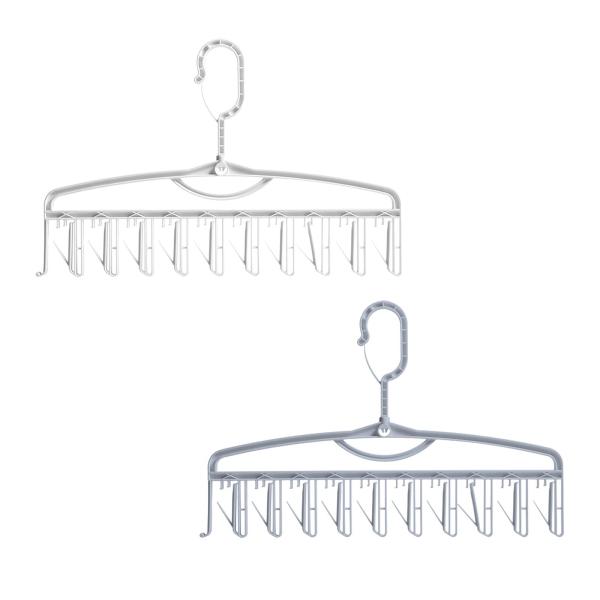 靴下ハンガー 靴下乾燥ラック 滑り止め 省スペース 靴下オーガナイザー ストッキングハンガー 手袋 下着用 家庭用 家庭用