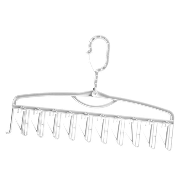 靴下ハンガー 靴下乾燥ラック 滑り止め 省スペース 靴下オーガナイザー ストッキングハンガー 手袋 下着用 家庭用 家庭用