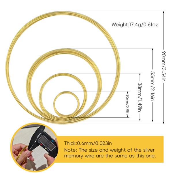 記憶ワイヤージュエリー作成用金属ワイヤー 0.6 ミリメートルジュエリーワイヤージュエリーワイヤーカフバングル DIY 工芸品アート作成アクセサリー
