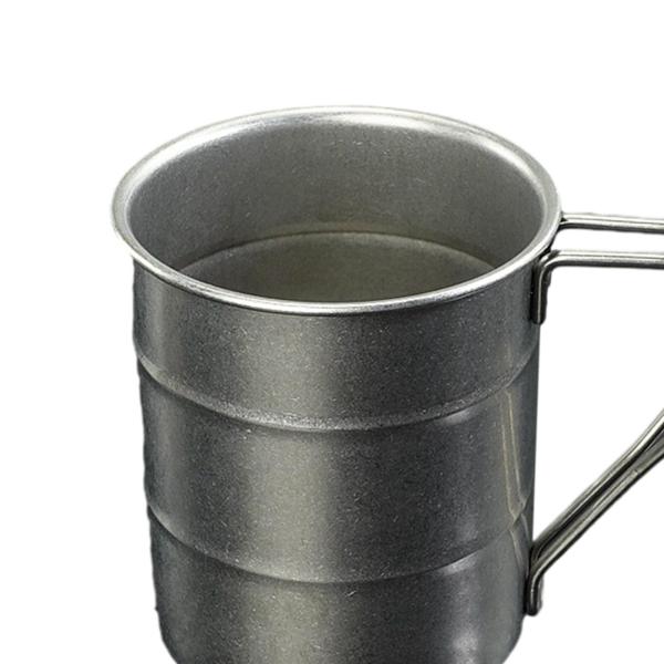 ステンレス鋼キャンプマグビールジョッキ快適なグリップドリンクカップ水カップ釣りバックパッキングギアバーベキュー屋外ピクニック
