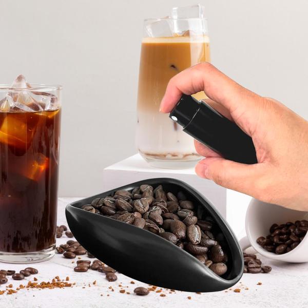 コーヒー豆計量カップ調味料プレートセラミックディスプレイトレイ計量プレート計量ボウルコーヒーショップホテルダイニングルーム用