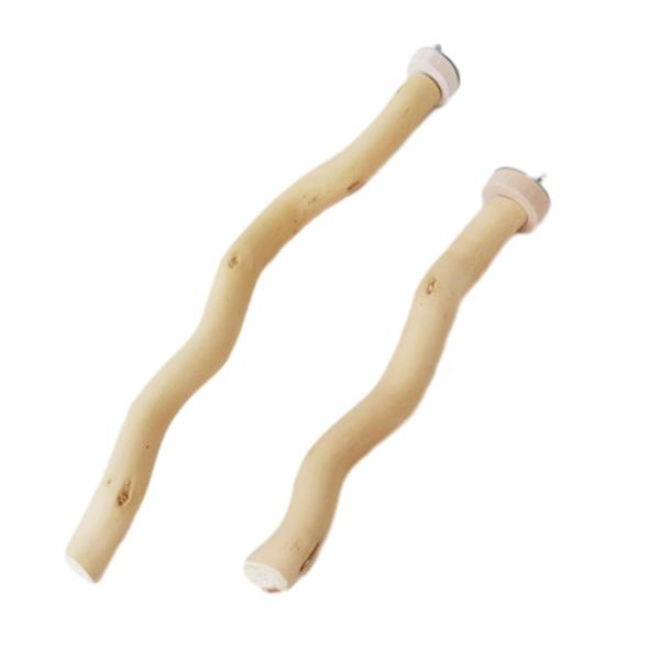 鳥かごの枝のおもちゃ、登って遊ぶオウムスタンドの枝、フィンチ、コンゴウインコ、オカメインコ用の鳥立ちブドウスティック