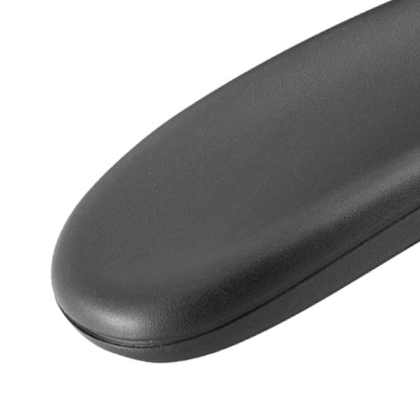 2x オフィスチェア交換用アームパッド PU 耐久性のあるモダンなシンプルさソフトサポートコンピュータチェア部品取り付け簡単ユニバーサル