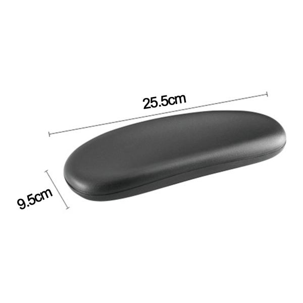 2x オフィスチェア交換用アームパッド PU 耐久性のあるモダンなシンプルさソフトサポートコンピュータチェア部品取り付け簡単ユニバーサル