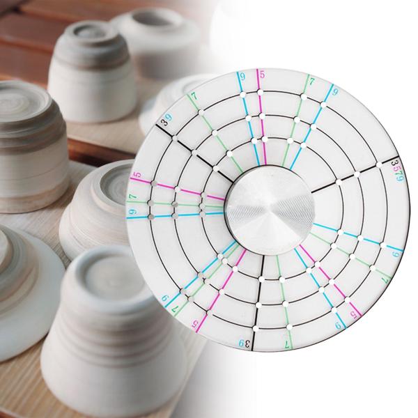 円形ディバイダーセラミックストリマー粘土彫刻ツール陶芸ホイール粘土アーティスト粘土工芸品用陶器スクレーピングシェイパーツール