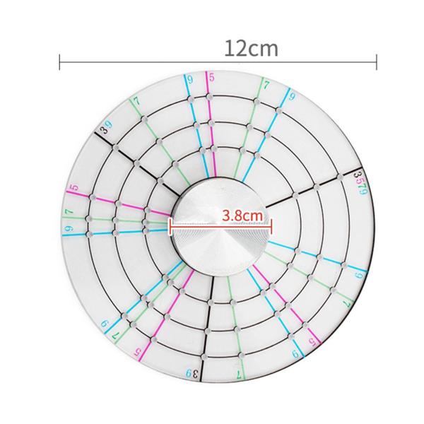 円形ディバイダーセラミックストリマー粘土彫刻ツール陶芸ホイール粘土アーティスト粘土工芸品用陶器スクレーピングシェイパーツール