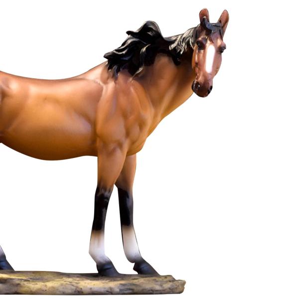 馬の置物デスクトップ装飾樹脂コレクション装飾像動物彫刻玄関オフィス棚家の装飾