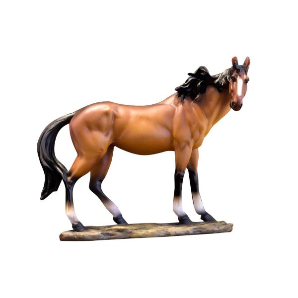 馬の置物デスクトップ装飾樹脂コレクション装飾像動物彫刻玄関オフィス棚家の装飾