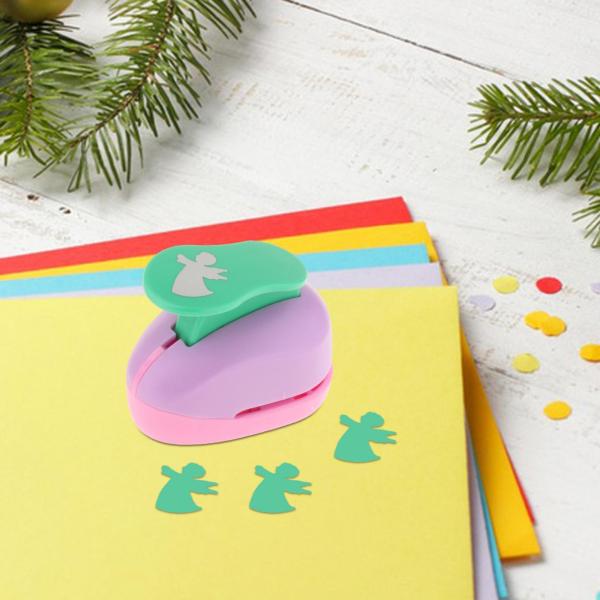 子供用のペーパーパンチ。スクラップブック ペーパー パンチャー ミニ パンチ ペーパー パンチャー クラフト パンチ カード作成 DIY 大人 教師用