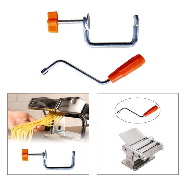 パスタメーカー固定クランプ調理ツールキッチン用品頑丈なキッチンパスタ製造機ハンドクランク
