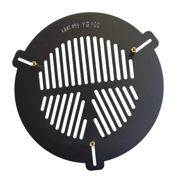 望遠鏡フォーカシングマスク、真鍮ネジ付き、簡単な取り付け、使いやすい、耐久性のある黒の天体アクセサリー、アルミニウム合金