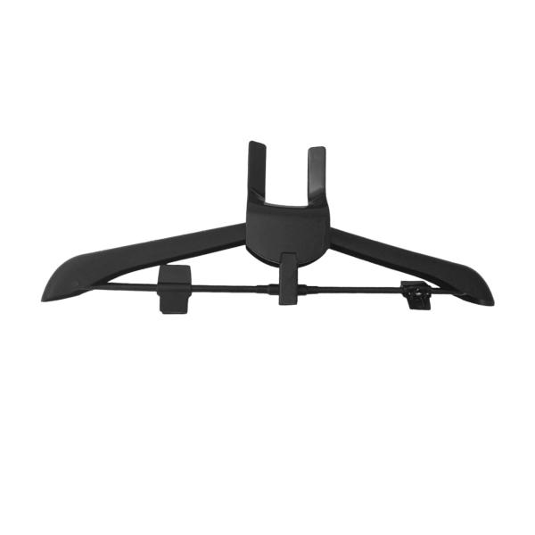 伸縮式折りたたみハンガー、衣類スチーマーアクセサリー用ポータブル衣類ハンガー