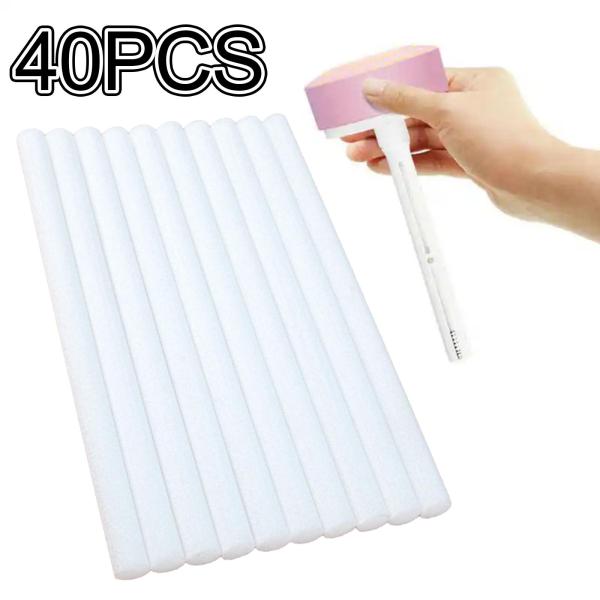 40 個の加湿器スティックフィルター、加湿器詰め替えスティック、詰め替え綿棒、ディフューザー家庭用パーソナル加湿器用