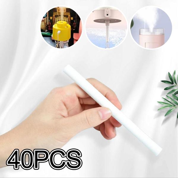 40 個の加湿器スティックフィルター、加湿器詰め替えスティック、詰め替え綿棒、ディフューザー家庭用パーソナル加湿器用