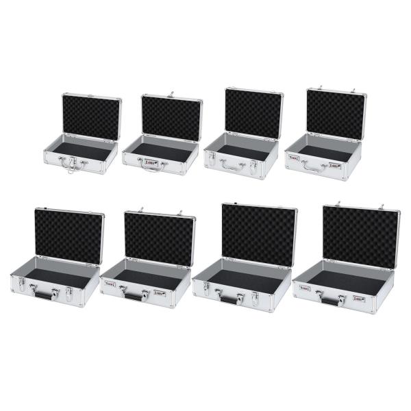 ハードシェルキャリングケース、ハンドル付きオーディオデバイスマイクキャリングケース、ポータブル電子機器用のポータブルロック可能なストレージ