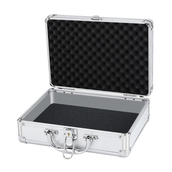 ハードシェルキャリングケース、ハンドル付きオーディオデバイスマイクキャリングケース、ポータブル電子機器用のポータブルロック可能なストレージ