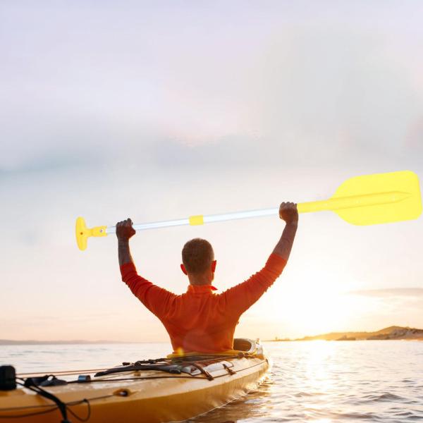 カヤックパドルフロートボートパドル用品折りたたみカヌーパドルボートオール川チュービングボートリブブレードボートパドルボード用