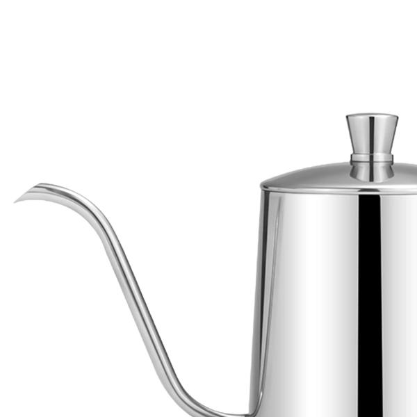 ケトルコーヒーティーポットティーケトルロンググースネック注ぎ口電気コンロティーケトルドリップコーヒーケトル