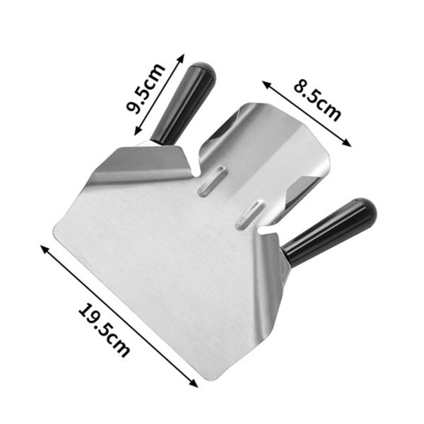 ポップコーンスクープチップスクープ多用途業務用フレンチフライスクープフレンチフライバッグキャンディー乾物スナックデザート用