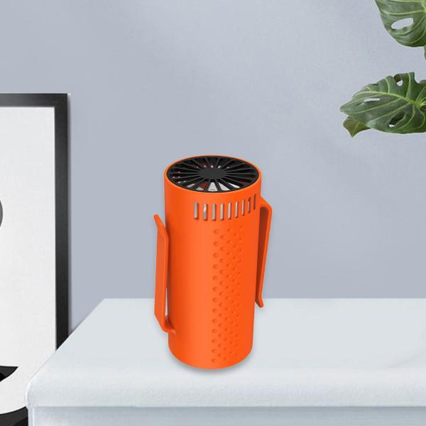 ポータブルウエストファン、小型冷却ファン、風速調節可能、12000 RPM テーブルファン、ネックレスファン、屋外、寝室、車用