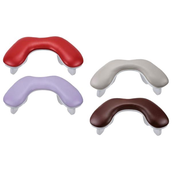 PUレザーU字型アームレスト、ポータブルネイルクッションハンドホルダー、個人用アクリルネイル用の滑り止めネイルハンドレスト