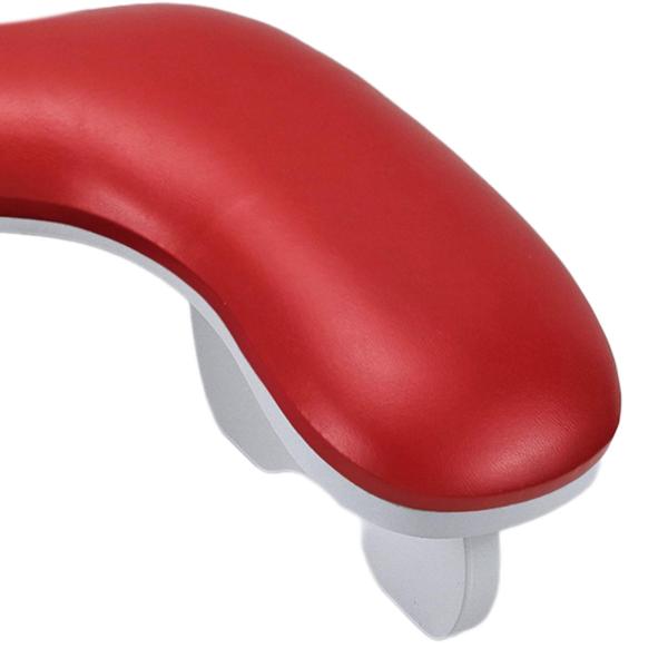 PUレザーU字型アームレスト、ポータブルネイルクッションハンドホルダー、個人用アクリルネイル用の滑り止めネイルハンドレスト