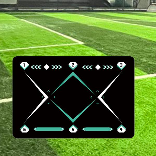 フットボール  トレーニング マット フットボール ドア マット トレーニング ペース ボール コントロール プレーヤー 機器 滑り止め