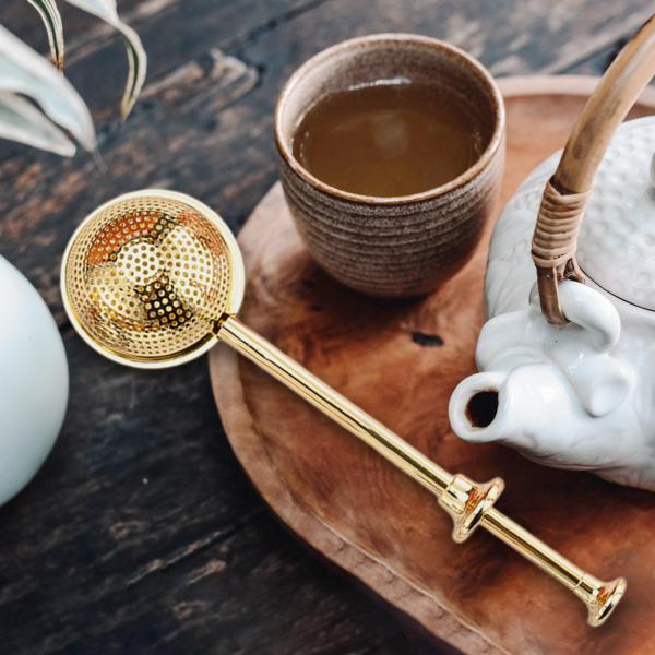 茶濾し 茶漉し キッチン用品 多目的アクセサリー ハンドル付き