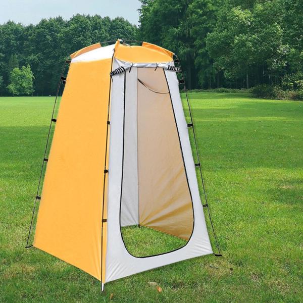 プライバシーテント 更衣室 屋外 防水 ポータブルシャワーテント 簡単設置 トイレテント RV ピクニック バックパッキング用