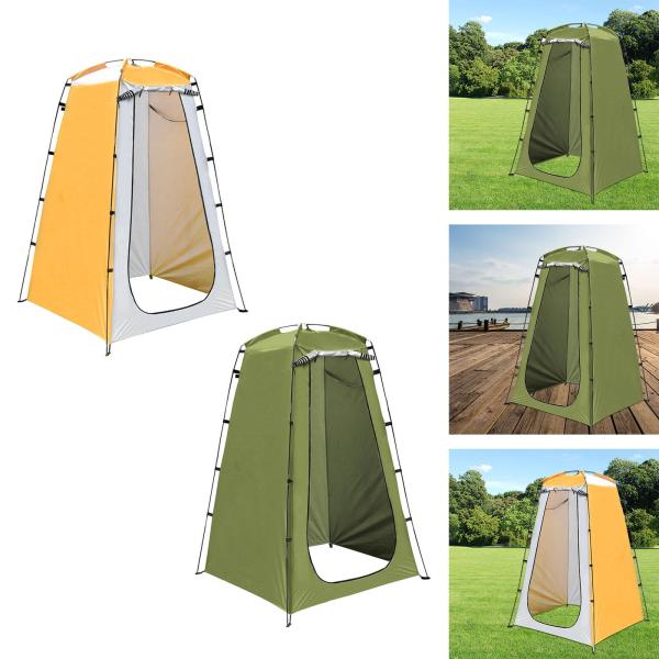 プライバシーテント 更衣室 屋外 防水 ポータブルシャワーテント 簡単設置 トイレテント RV ピクニック バックパッキング用
