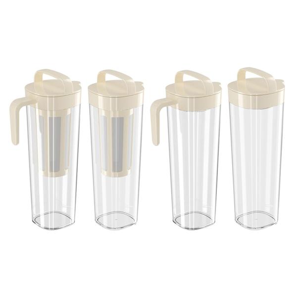コールドブリューメーカー、コールドポット、ドリップコーヒーポット、1100ml シンプル、使いやすい、清潔なコーヒーメーカー、キッチン、カフェ、バー用