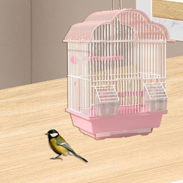 旅行用鳥かご オウム鳥かご 屋内用アクセサリー 吊り下げスタンドケージ 鳥の巣 カナリア オカメインコ コンゴウインコ用