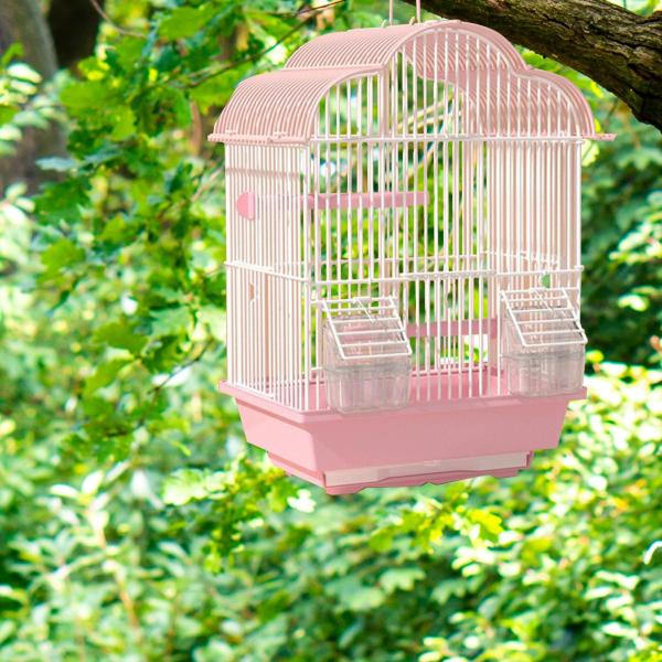 旅行用鳥かご オウム鳥かご 屋内用アクセサリー 吊り下げスタンドケージ 鳥の巣 カナリア オカメインコ コンゴウインコ用