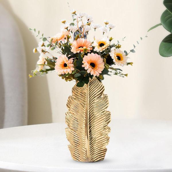 磁器製花瓶 花ホルダー 装飾植木鉢 卓上飾り 新築祝い バレンタインデー 玄関 本棚用