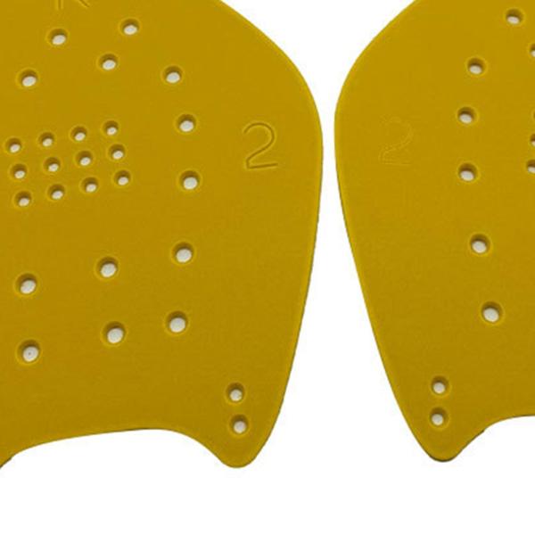 ラップスイミング用スイムパドル 水泳トレーニング用ハンドパドル ハンドフィンフリッパー 軽量で実用的な水泳用ハンドパドル