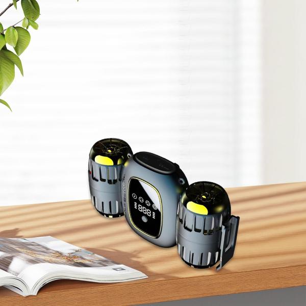 ウエストファン ウエストハンギングファン 充電機能付き ベルトファン 吊り下げネックレスファン アウトドア 登山 オフィス 旅行用