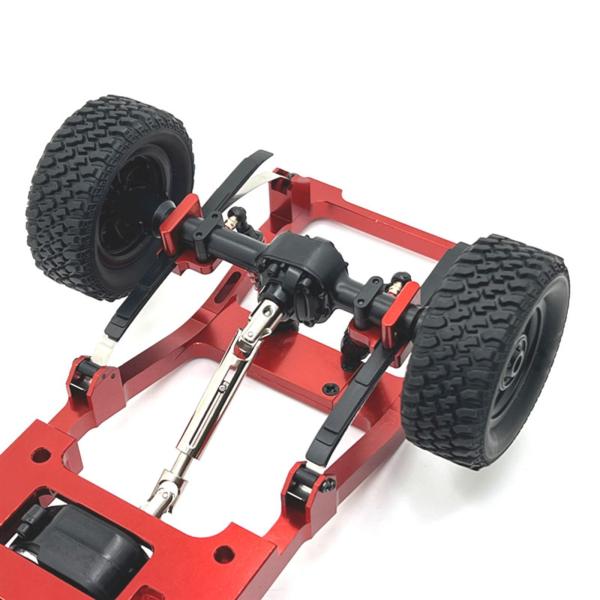 車両 RC カー アップグレード パーツ DIY アクセサリー メタル リア アクスル スプリング 固定 交換品 MN78 LC79 MN82 1/1