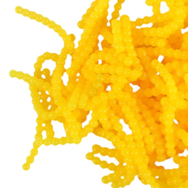 シリコン製釣りビーズ 釣り用具アクセサリー 釣り糸ビーズ ルアー 軽量ボールベイト 浮力リグビーズ 100個