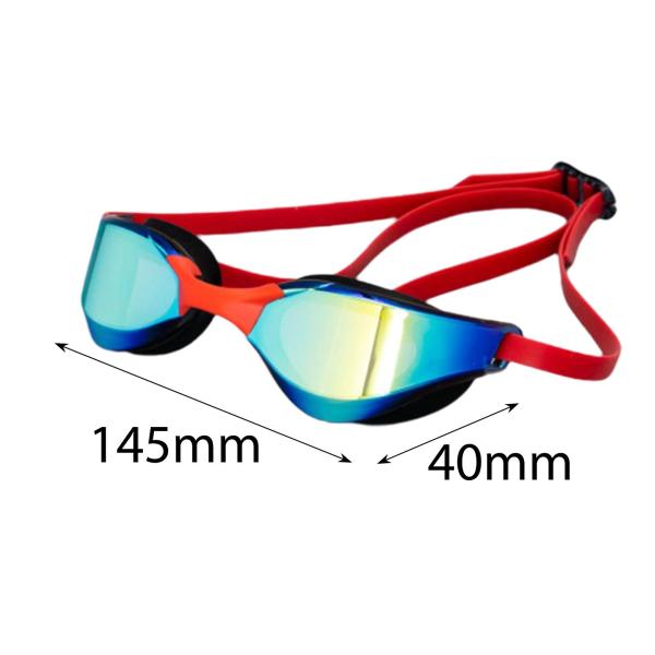 水泳ゴーグル 大人用水泳用メガネ ポータブル防水水泳ゴーグル 曇り止めアイウェア 屋内プール用