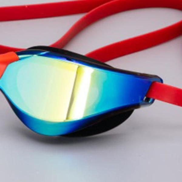 水泳ゴーグル 大人用水泳用メガネ ポータブル防水水泳ゴーグル 曇り止めアイウェア 屋内プール用