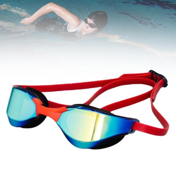 水泳ゴーグル 大人用水泳用メガネ ポータブル防水水泳ゴーグル 曇り止めアイウェア 屋内プール用