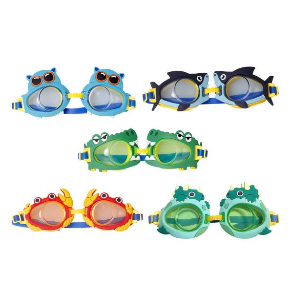 子供用水泳ゴーグル 曇り止め 子供用 ポータブル水泳用メガネ ウォータースポーツ 水泳 アウトドア パーティー用